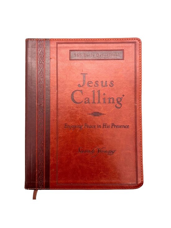 Thomas Nelson Other - Jesus Calling Enjoying Peace 365 Daily Devotional Sarah Young Faux Leather Cover